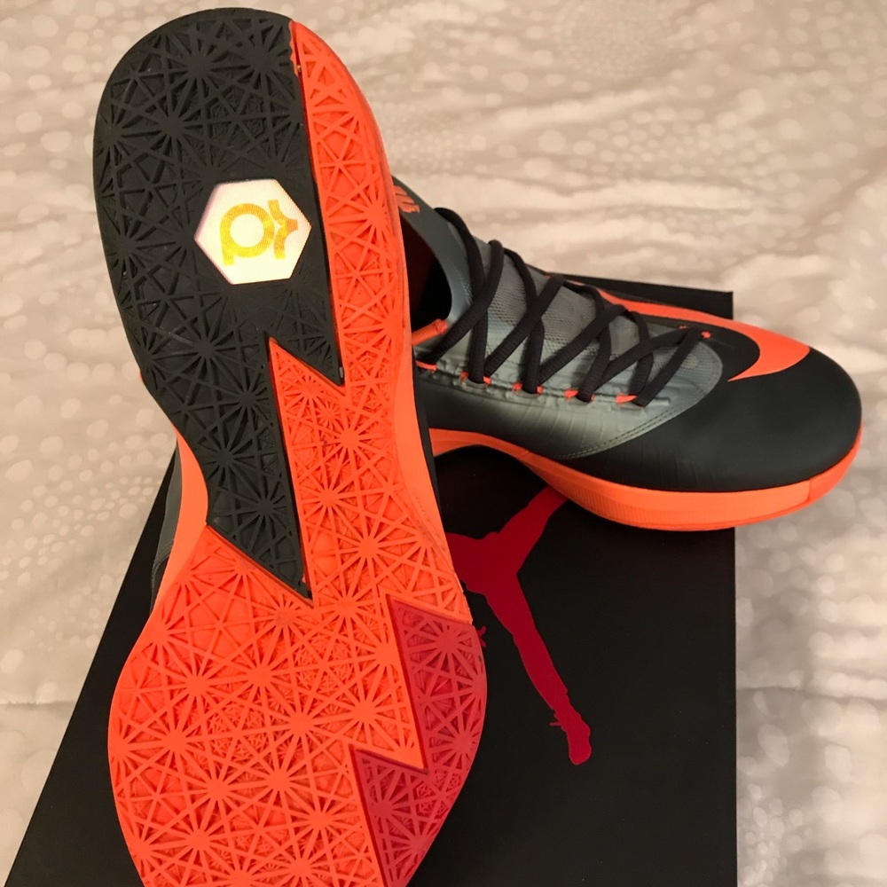 KD 6 Orange/Anthracite Size 12
